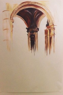 archway painting